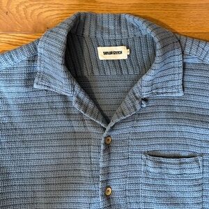 Taylor Stitch Waffle Knit Shirt (size 42)